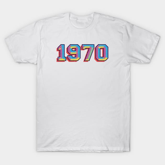 1970 T-Shirt by The Urban Attire Co.